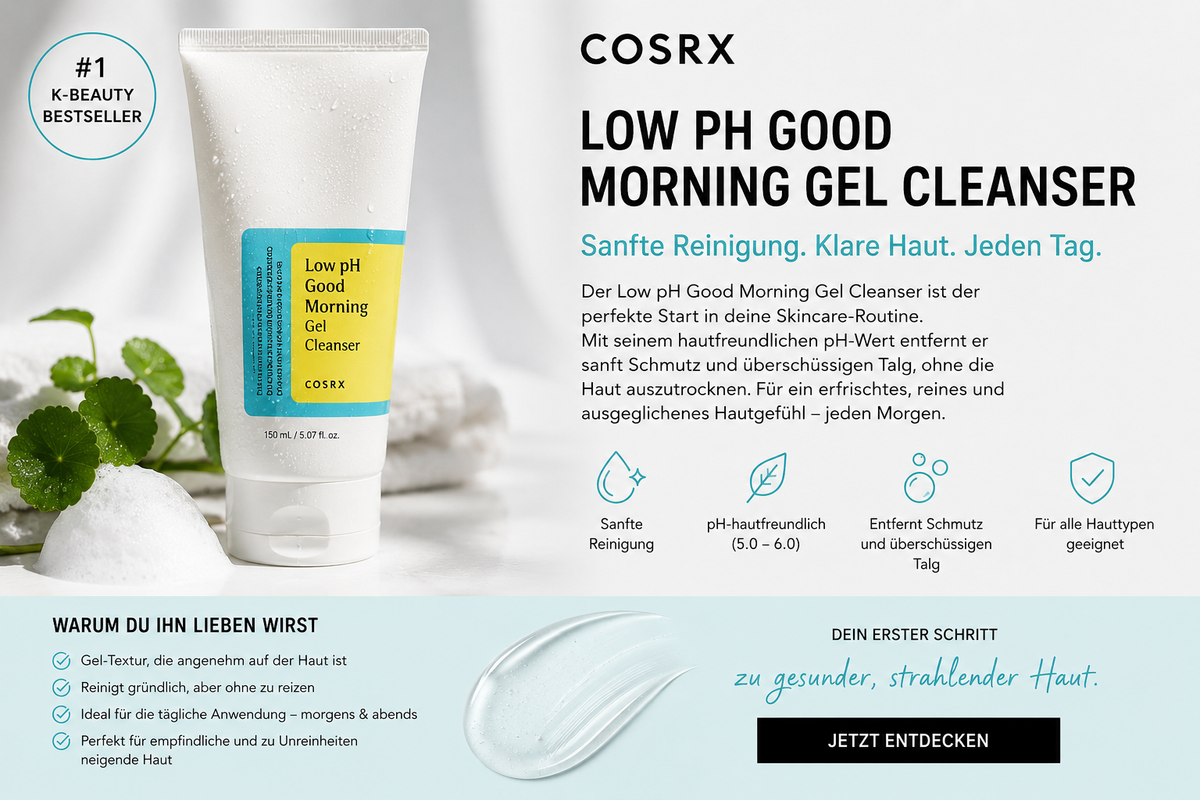 COSRX Low pH Good Morning Gel Cleanser
