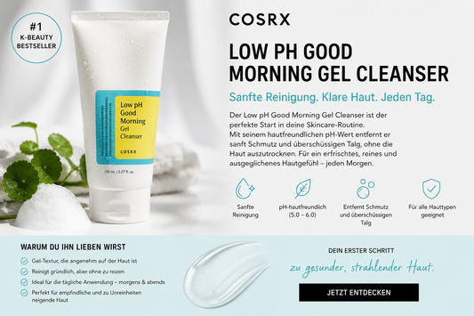 COSRX Low pH Good Morning Gel Cleanser
